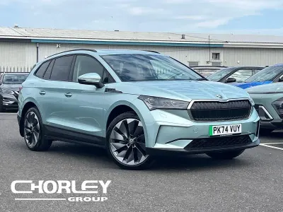 Begagnad Skoda Enyaq iV 144 kW (197 HK) 2024 Silver SUV