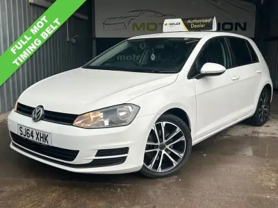 Used VW Golf VII SE 122 HP (89 kW) 2014 White Hatchback