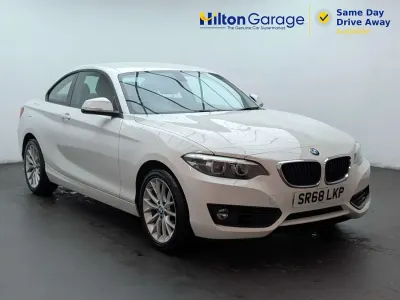 Used BMW 218 Comfort Edition 2018 White Coupe