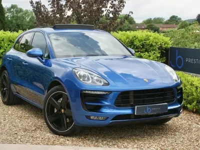 Used Porsche Macan 258 HP (189 kW) 2015 Blue SUV
