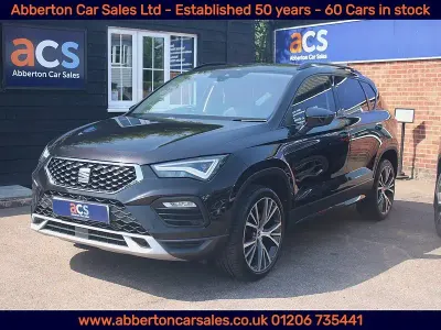 Used Seat Ateca Xperience Lux 150 HP (110 kW) 2021 Black SUV
