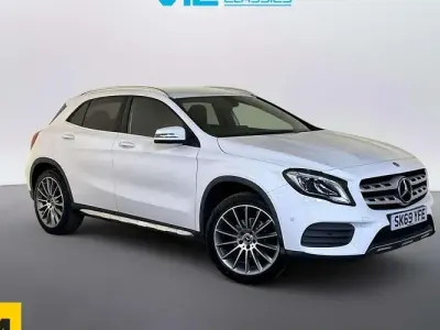 Used Mercedes GLA180 AMG line 122 HP (89 kW) 2019 White SUV