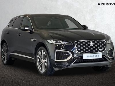 Santorini black Used 2022 Jaguar F-Pace R-Dynamic SUV | £35,795 (Fair price)