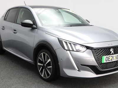 Grey Used 2021 Peugeot e-208 GT Hatchback | £11,999 (Fair price)
