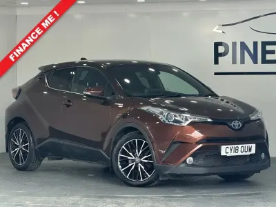 Used Toyota C-HR 122 HP (89 kW) 2018 Brown SUV