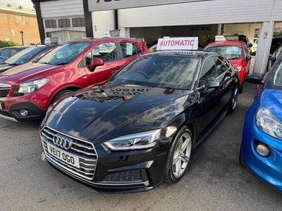 Used Audi A5 Sportback S-Line 2017 Black Hatchback