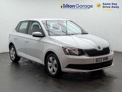 Used Skoda Fabia SE 110 HP (80 kW) 2017 White Hatchback