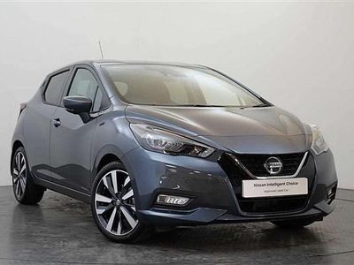 Grey Used 2021 Nissan Micra Tekna Hatchback | £13,598 (Expensive)