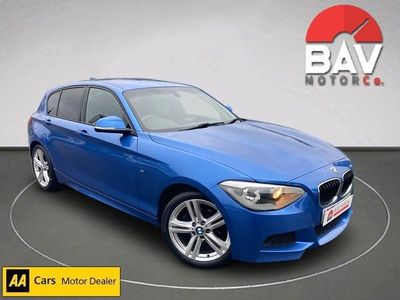 Used BMW 120 M Sport 2015 Blue Hatchback