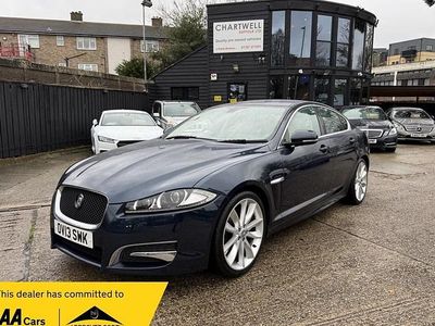 Blue Used 2013 Jaguar XF Portfolio Sedan | £9,750 (Expensive)