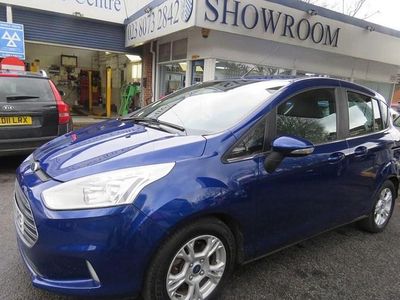 Used Ford B-MAX Zetec 2014 Blue MPV