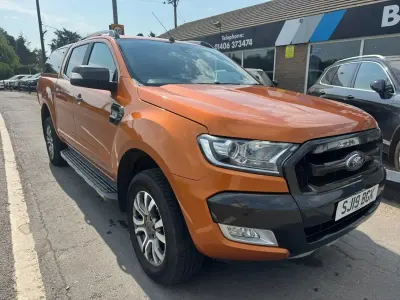 Used Ford Ranger Wildtrack 200 HP (147 kW) 2019 Orange Pickup