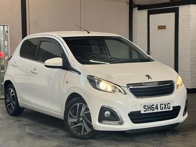 Used Peugeot 108 Allure 82 HP (60 kW) 2014 White Hatchback