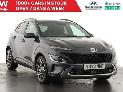 Grey Used 2022 Hyundai Kona Premium SUV | £18,399 (Fair price)