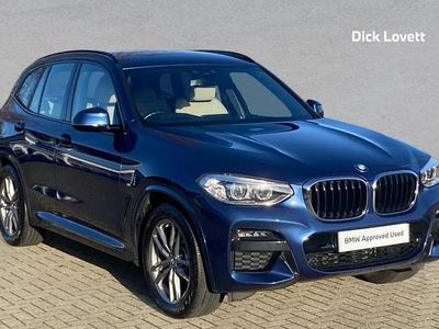 Blue Used 2021 BMW X3 M Sport SUV | £26,124 (Super price)