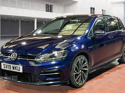 Used VW Golf VII R-line 150 HP (110 kW) 2019 Blue Hatchback