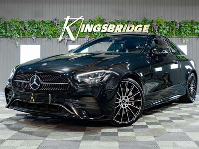 Used Mercedes E300 AMG line 258 HP (189 kW) 2022 Black Coupe
