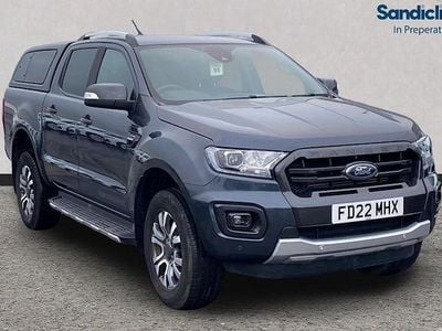 Metallic sea grey Used 2022 Ford Ranger Wildtrack Pickup | £23,500 (Good price)
