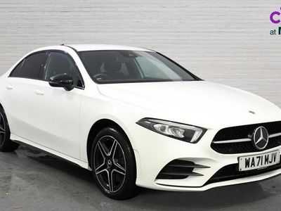 White Used 2021 Mercedes A250 AMG line Sedan | £16,900 (Fair price)