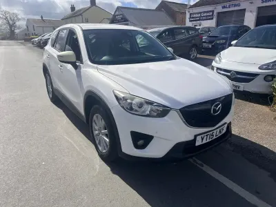 Używany Mazda CX-5 175 KM (128 kW) 2015 Biały SUV