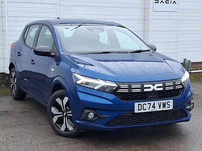 Used Dacia Sandero Journey 91 HP (66 kW) 2024 Blue Hatchback
