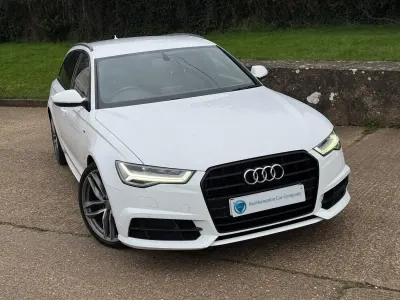 Used Audi A6 Black Edition 2016 White Estate