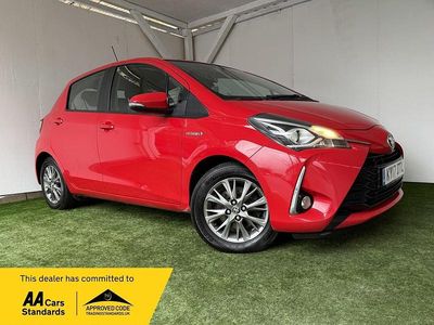Red Used 2017 Toyota Yaris Hybrid Hatchback | £6,795