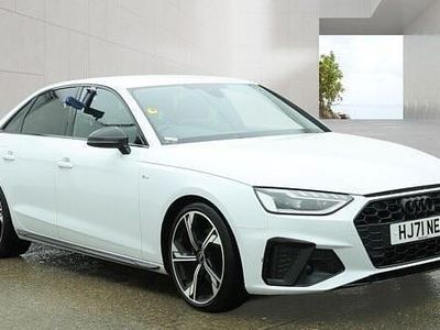 Used Audi A4 Black Edition 2021 White Sedan