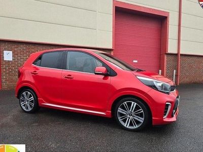 Used Kia Picanto GT-Line 67 HP (49 kW) 2018 Red Hatchback