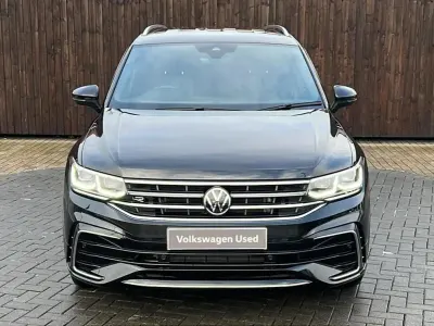 Used VW Tiguan Allspace R-line 150 HP (110 kW) 2022 Black SUV