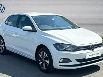 Used VW Polo SE 95 HP (69 kW) 2019 White Hatchback