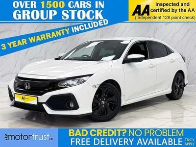 Used Honda Civic SR 126 HP (92 kW) 2018 White Hatchback