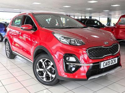 Used Kia Sportage 2019 Red SUV