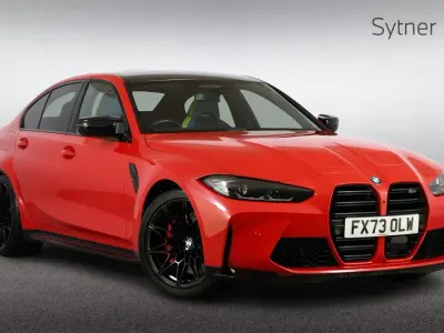 Begagnad BMW M3 Competition Edition 503 HK (369 kW) 2023 Röd