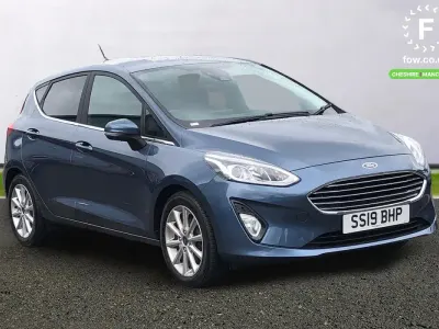 Used Ford Fiesta Titanium X 125 HP (91 kW) 2019 Blue Hatchback