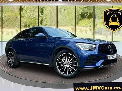 Blue Used 2020 Mercedes GLC220 AMG Line Premium Coupe | £27,975 (A bit pricey)