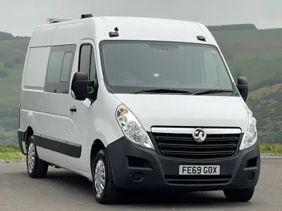 Used Vauxhall Movano 110 HP (80 kW) 2019 White MPV
