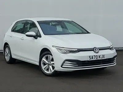 Used VW Golf VII Life 150 HP (110 kW) 2020 White Hatchback
