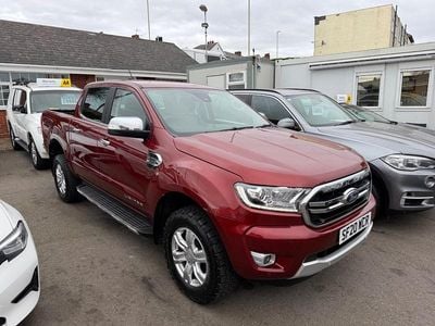 Used Ford Ranger Limited 170 HP (125 kW) 2020 Red Pickup