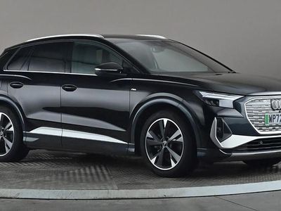 Used Audi Q4 e-tron S-Line 125 kW (170 HP) 2022 Black SUV
