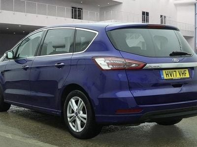 Used Ford S-MAX Titanium 180 HP (132 kW) 2017 Impact blue pearl MPV