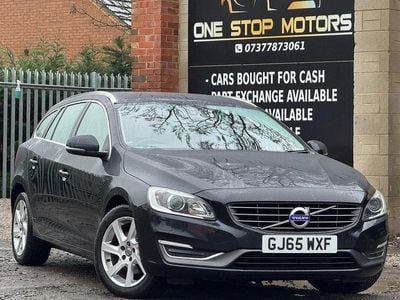 Used Volvo V60 SE Lux 115 HP (84 kW) 2015 Black Estate