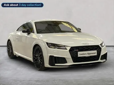 Used Audi TTS Black Edition 306 HP (225 kW) 2020 White Coupe