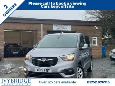 Used Vauxhall Combo S 110 HP (80 kW) 2019 Grey MPV