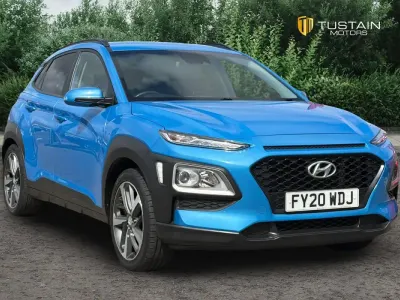 Second-hand Hyundai Kona Edition 120 CP (88 kW) 2020 Albastru SUV