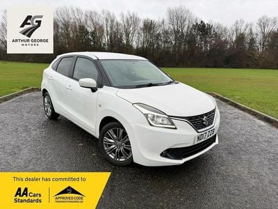 White Used 2017 Suzuki Baleno SZ-T Hatchback | £5,990 (Fair price)