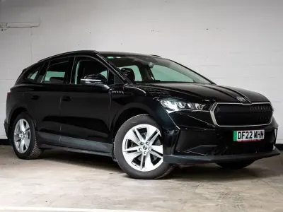 Begagnad Skoda Enyaq iV ecoSuite 131 kW (179 HK) 2022 Svart SUV