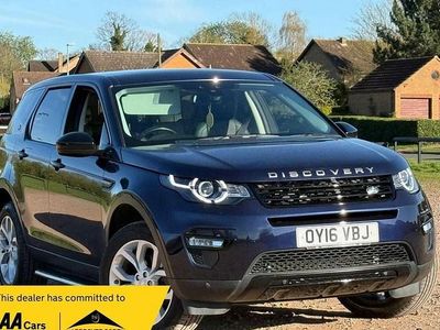 Used Land Rover Discovery Sport HSE 180 HP (132 kW) 2016 Blue SUV