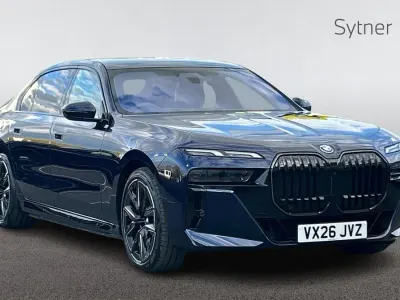 New BMW 750e M Sport 482 HP (354 kW) 2026 Blue Sedan