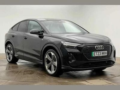 Used Audi Q4 Sportback e-tron Advanced 125 kW (170 HP) 2023 Black SUV